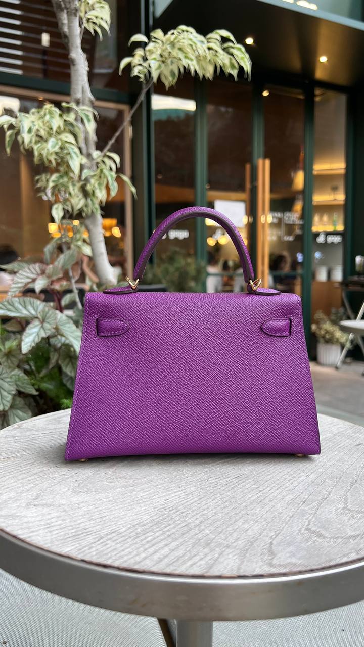 Mini Anemone Epsom Leather Bag - My Luxury Closet