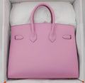 Mauve Sylvestre Epsom Bag - My Luxury Closet