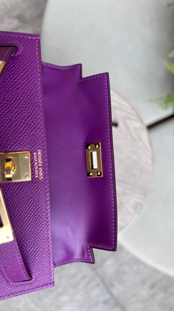 Mini Anemone Epsom Leather Bag - My Luxury Closet