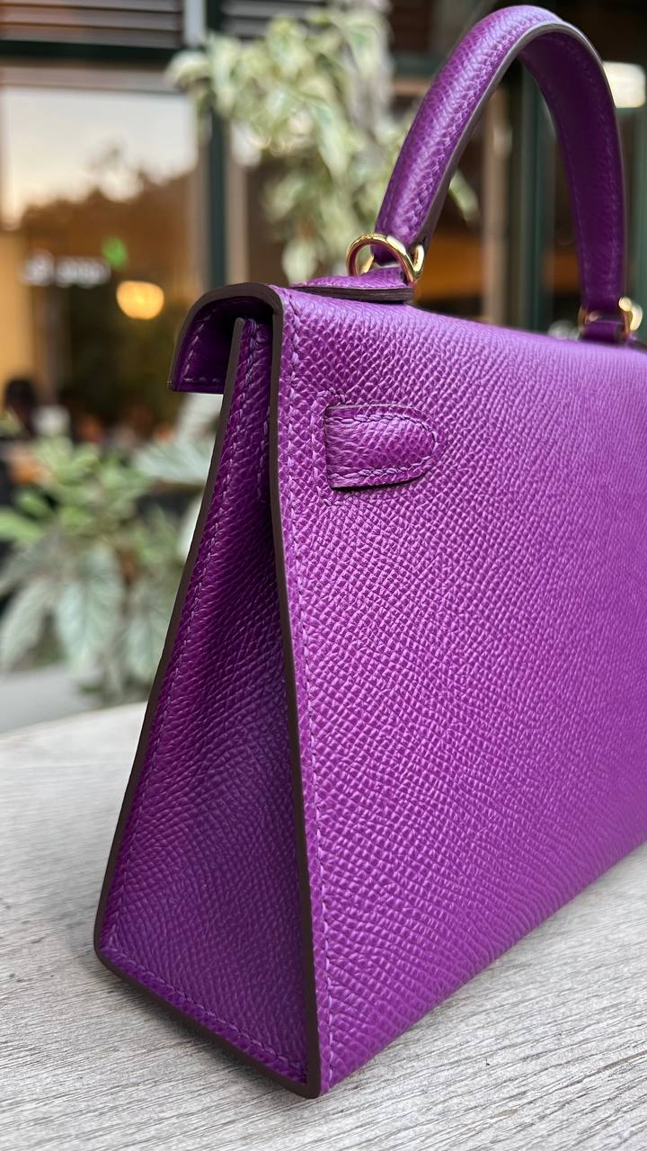 Mini Anemone Epsom Leather Bag - My Luxury Closet