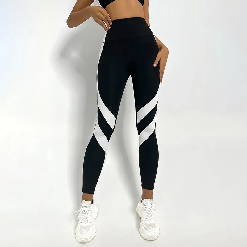 High Waist Yoga Leggings - My Luxury Closet