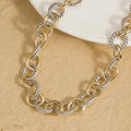 18K Gold and Platinum Plated Necklace - My Luxury Closet