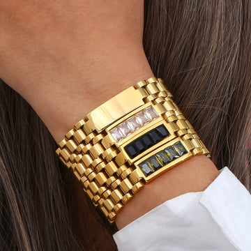 18K Gold Plated Stainless Steel Bracelet