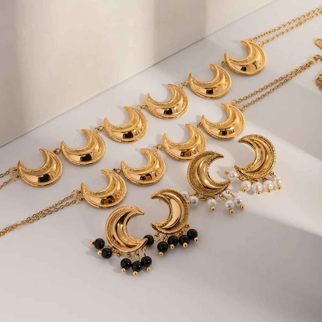 18K Gold Plated Stainless Steel Jewelry Set