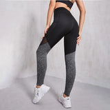 Mesh Spliced Leggings - My Luxury Closet