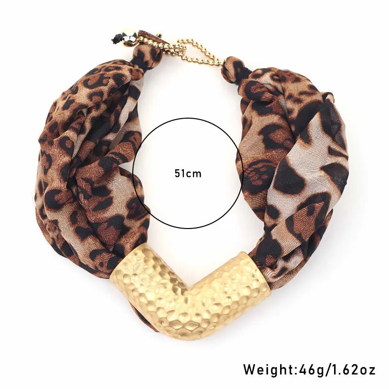 18K Gold Plated Leopard Necklace - My Luxury Closet