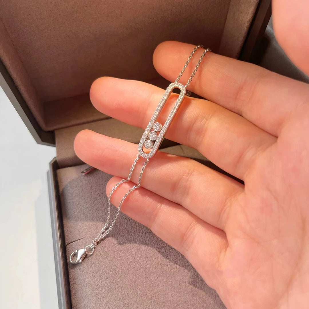 925 Sterling Silver Bracelet With Packaging